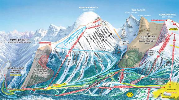 Sunshine Village - Goat's Eye Mountain